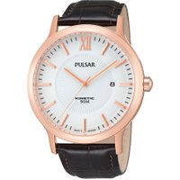 Pulsar PAR184X1 Herrenuhr rosegold braun Kinetic 5 ATM bei Timeshop24 DE