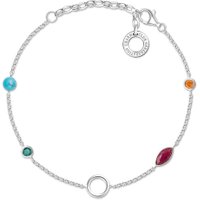 Thomas Sabo Charm Armband Farbige Steine X0274-965-7 15-19cm bei Timeshop24 DE